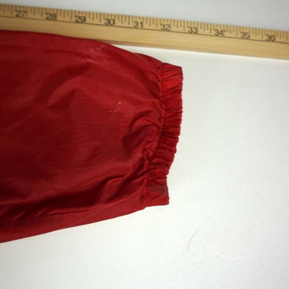 VTG 90s MV Sports Indiana Hoosiers 1/4 Zip Windbreaker Adult Large Logo Spellout - Picture 7 of 9